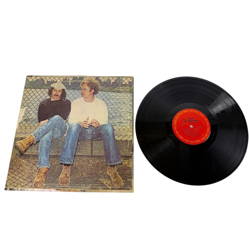Simon & Garfunkel Greatest Hits 1972 Vinyl Columbia PC 31350 Original Press VG+ - Picture 3 of 9